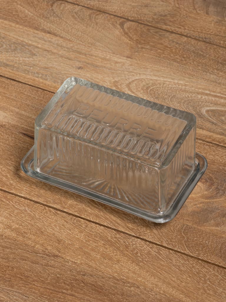 Glass butter dish Beurre - 3