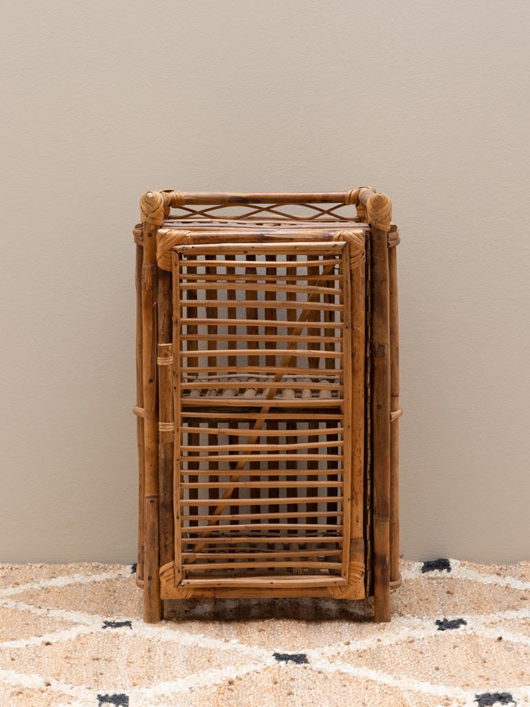 Bedside table in rattan Harmonie - 3