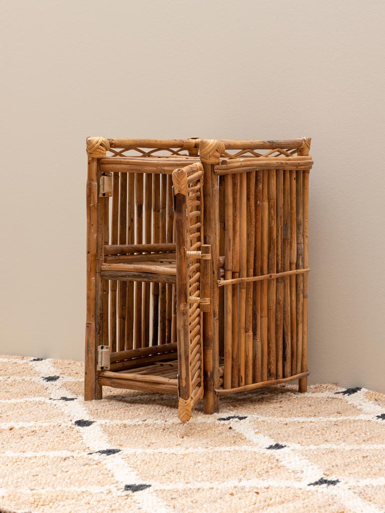 Bedside table in rattan Harmonie - 5