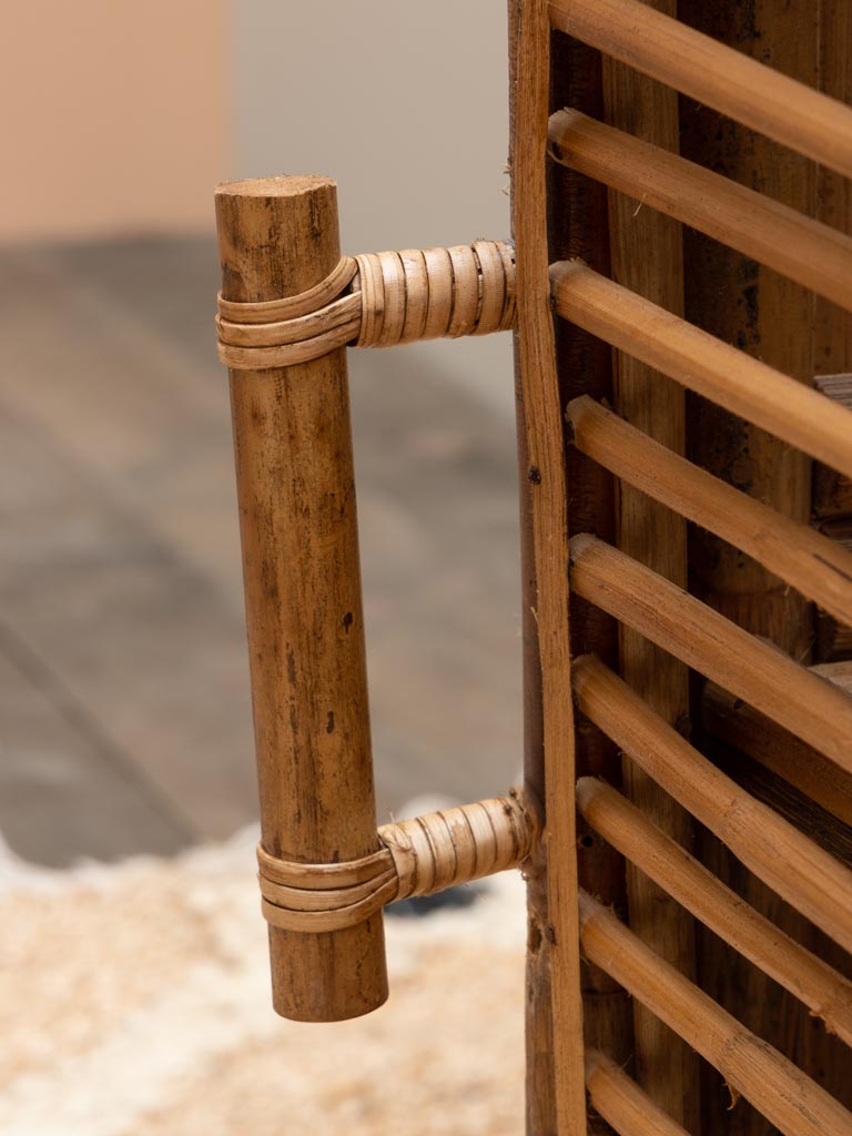 Bedside table in rattan Harmonie - 6