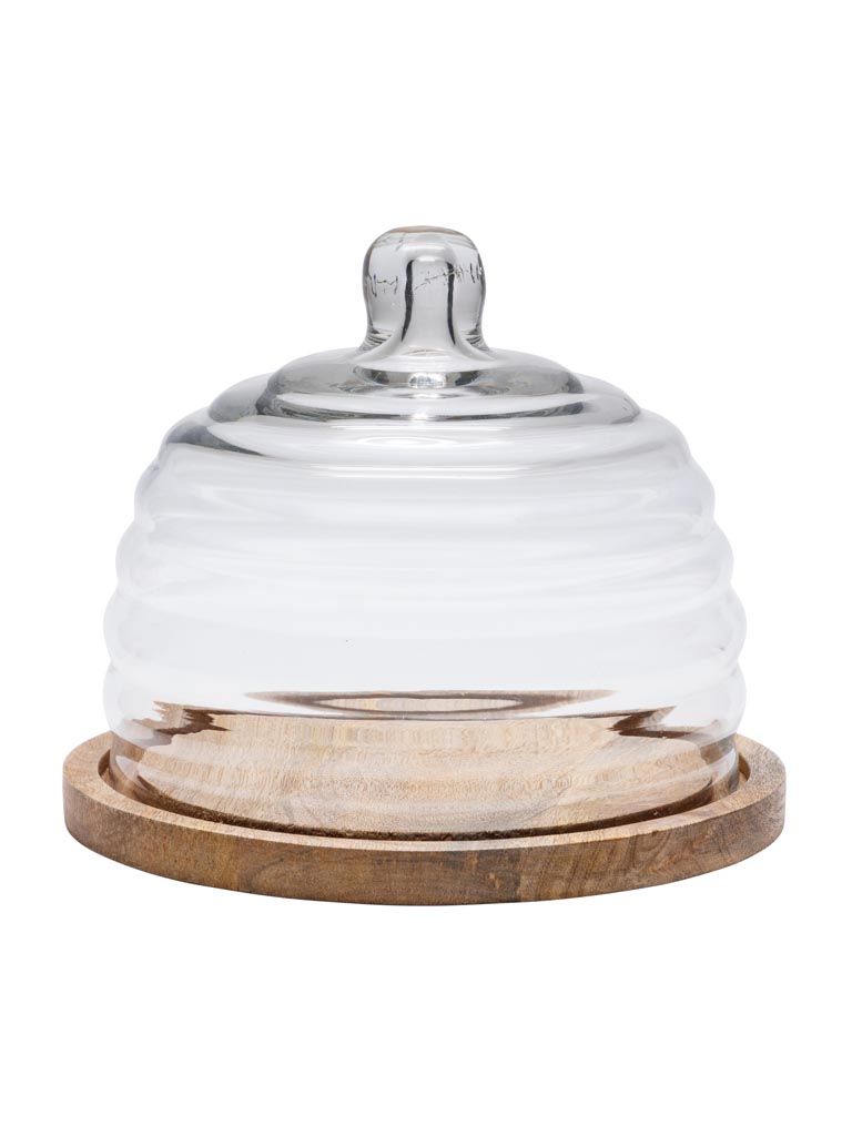 Tray with glass cover Bee - 2