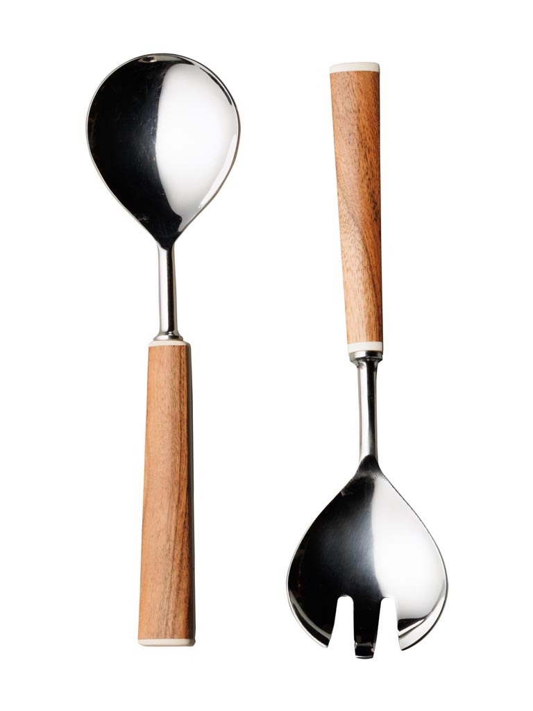 S/2 salad servers Santal - 2