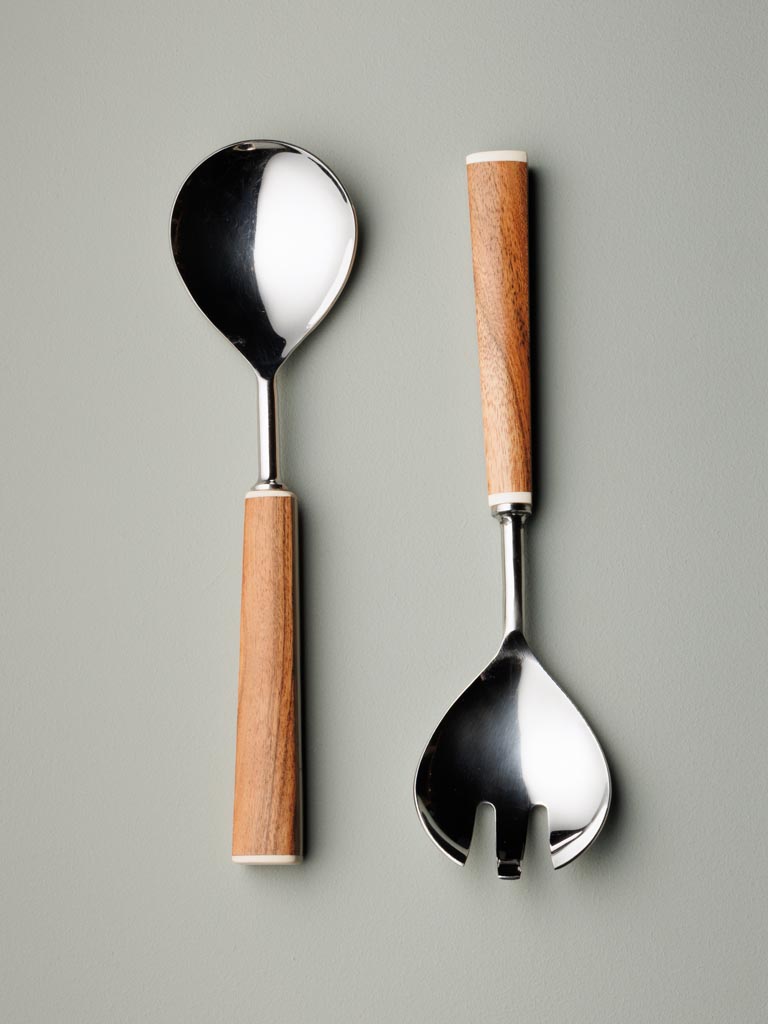 S/2 salad servers Santal - 1