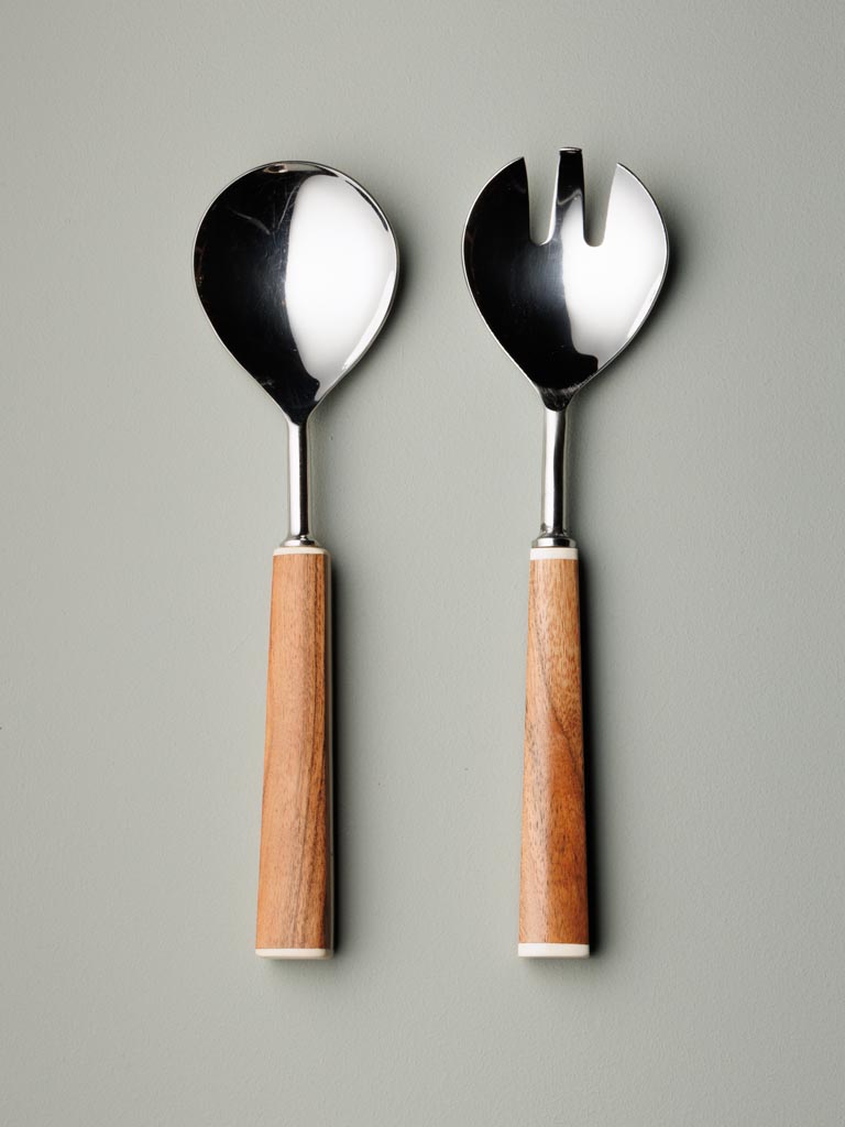 S/2 salad servers Santal - 3