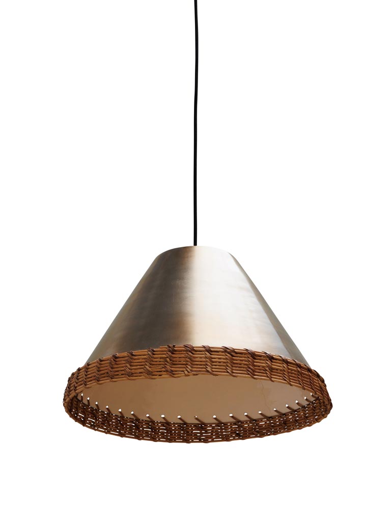 Golden hanging lamp Sabia - 2
