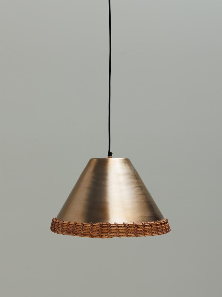 Golden hanging lamp Sabia - 3