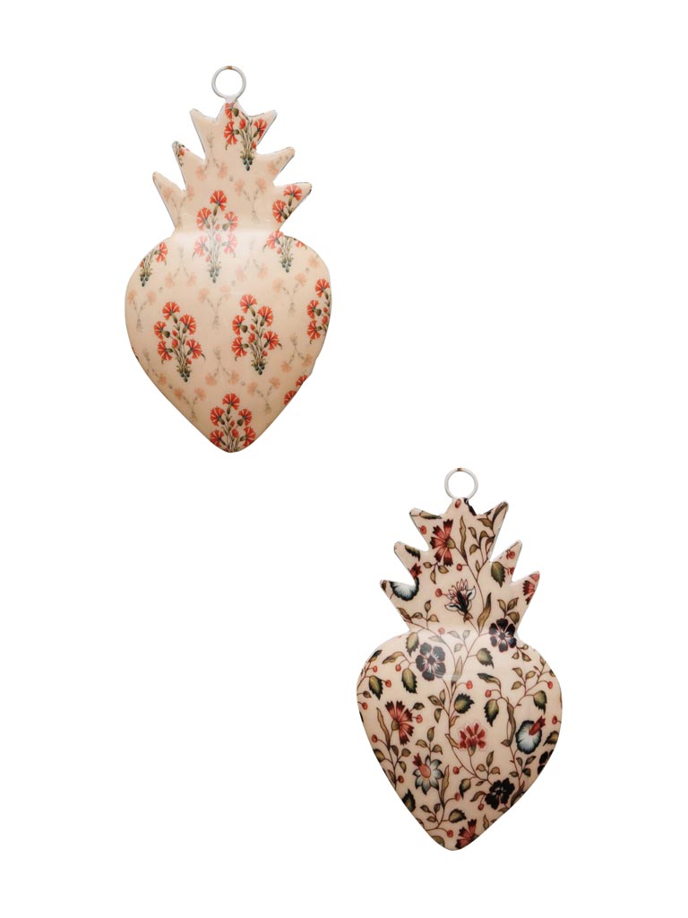 S/2 hanging flowered Ex-voto Liberty - 2
