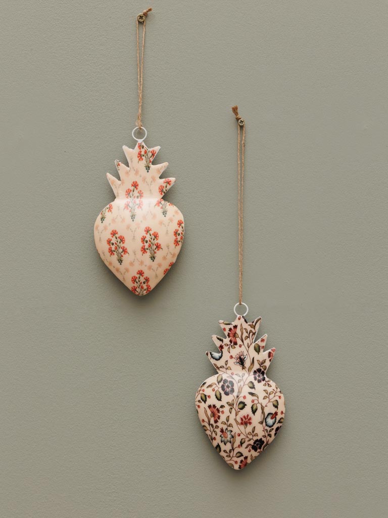 S/2 hanging flowered Ex-voto Liberty - 1