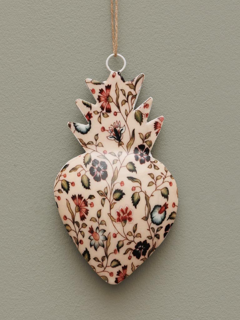 S/2 hanging flowered Ex-voto Liberty - 4