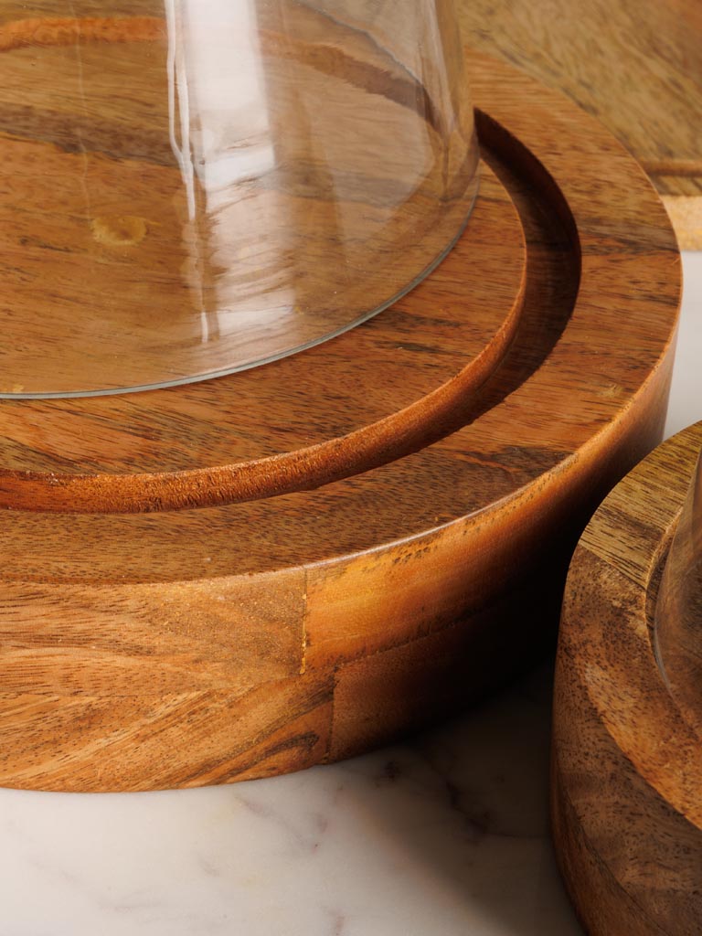 S/3 stackable dishes with covers - 4