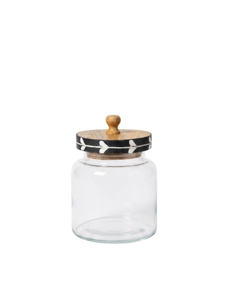 Small jar with black lid Sylve - 2