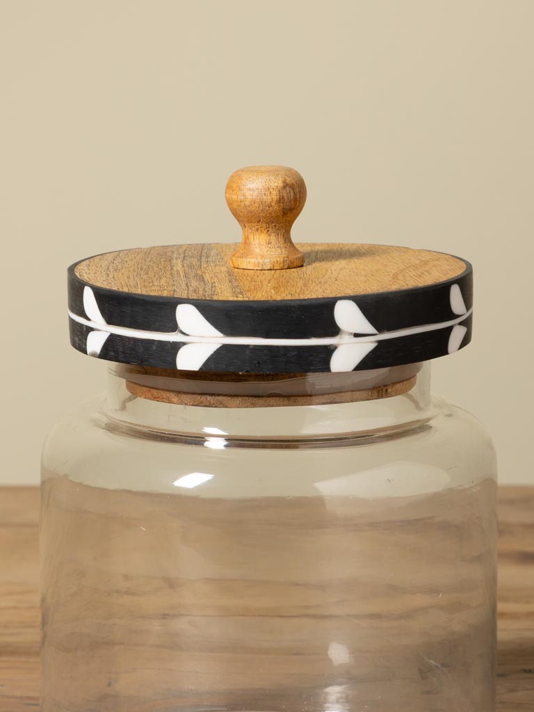 Small jar with black lid Sylve - 5