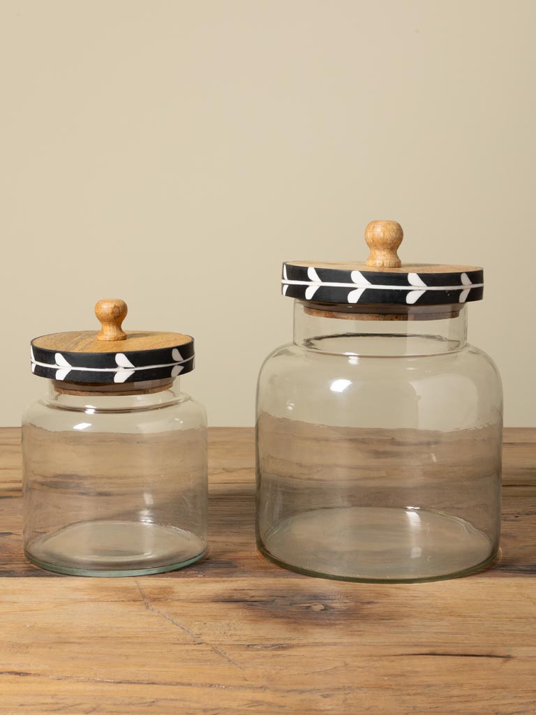 Small jar with black lid Sylve - 4
