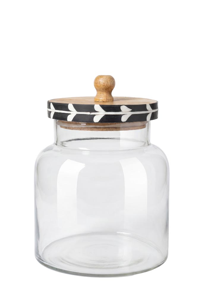 Large jar with black lid Sylve - 2