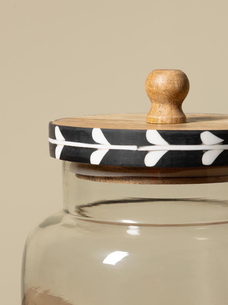 Large jar with black lid Sylve - 3
