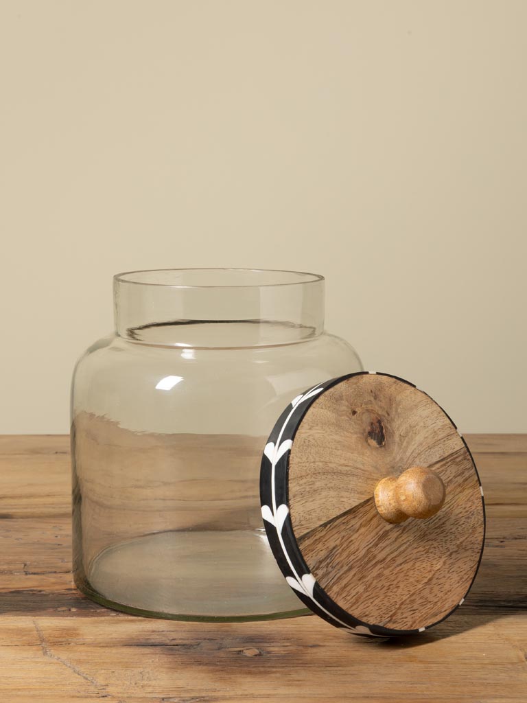 Large jar with black lid Sylve - 5