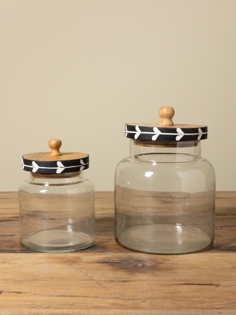 Large jar with black lid Sylve - 4