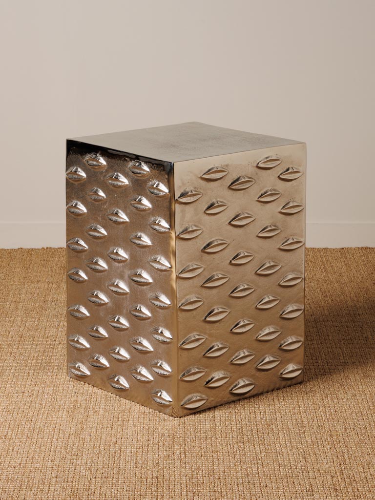 Silver side table Salvador - 1