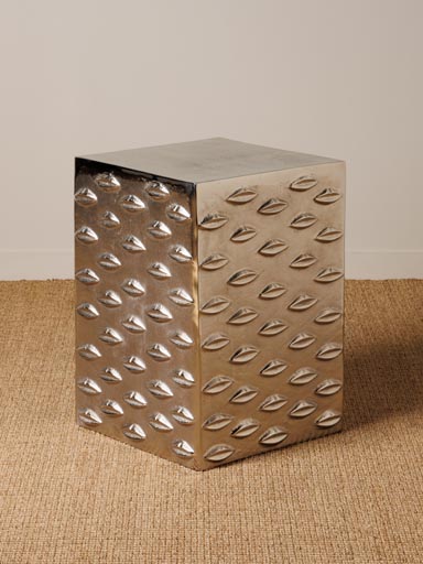 Silver side table Salvador