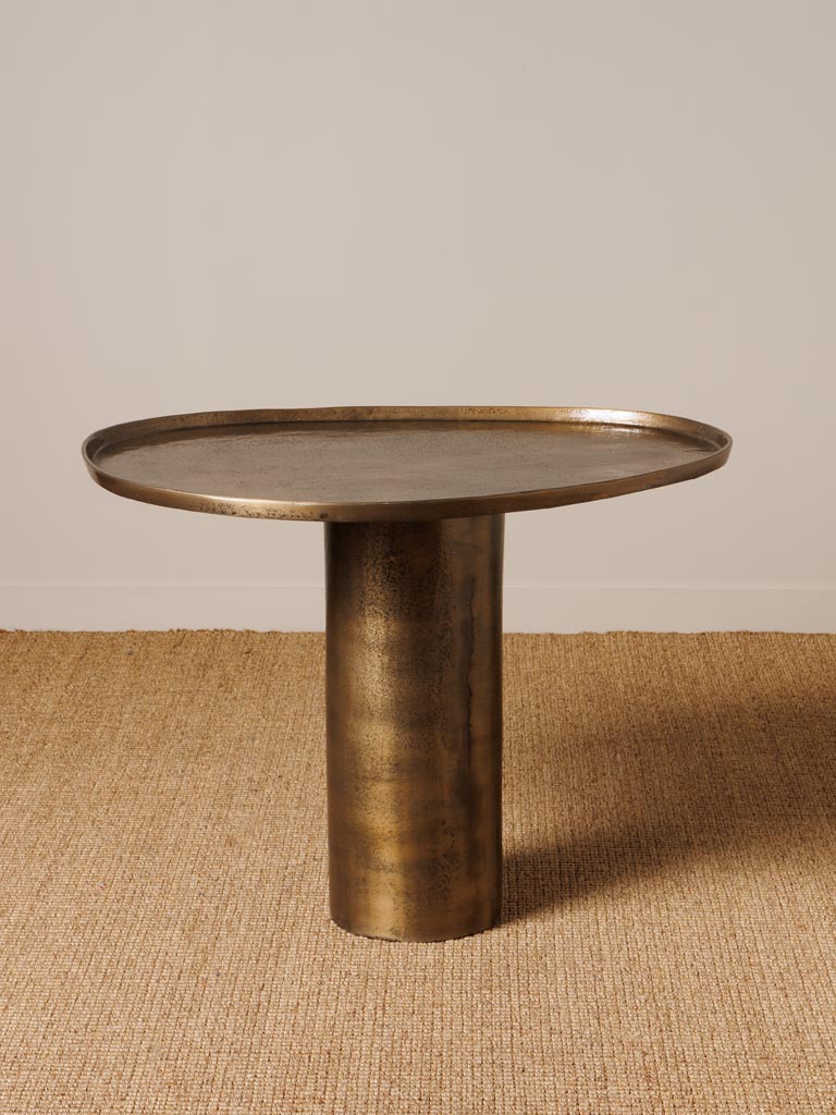 S/2 golden organic side table - 5