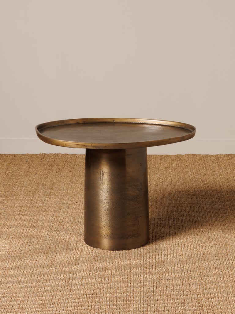 S/2 golden organic side table - 7