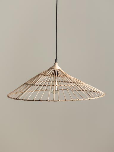 Hanging rattan lamp Riva