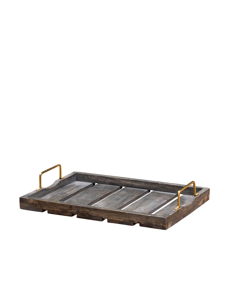 Mango tray with iron handles - 2