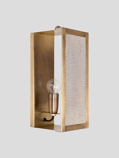 Golden wall light Ivory