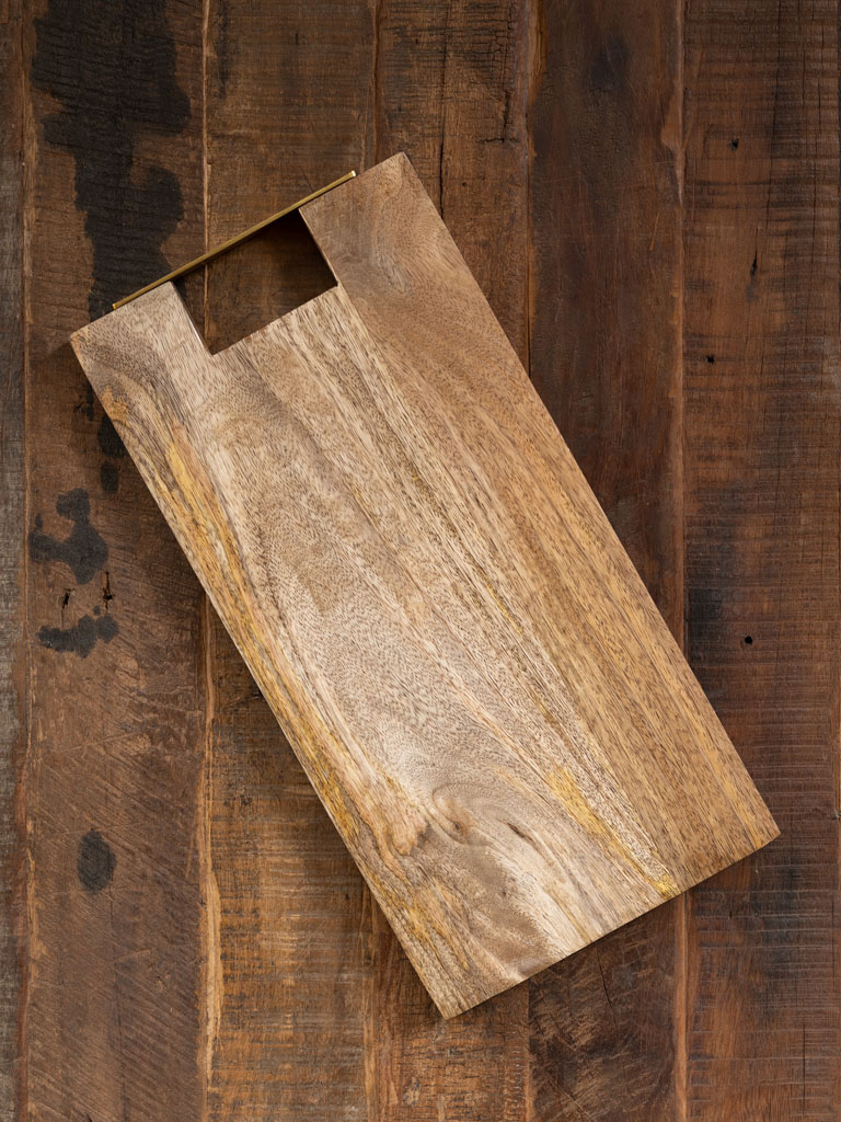 Large cutting board Bahia golden insert - 1