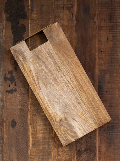 Large cutting board Bahia golden insert