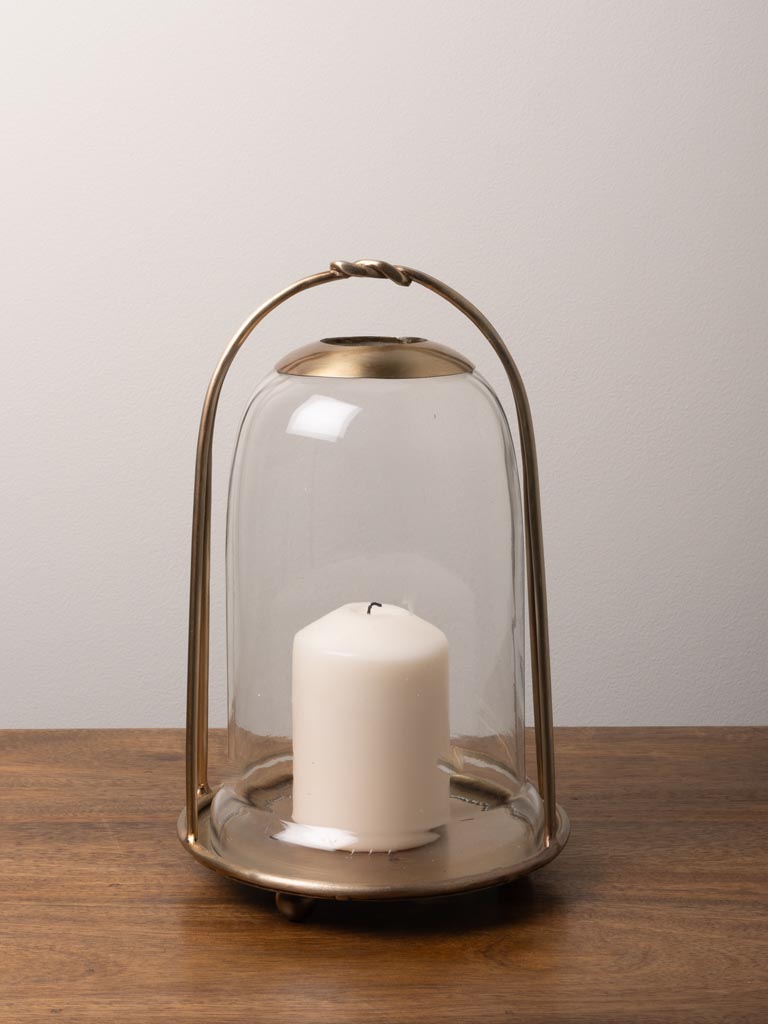 Cloche candle holder knot design - 3