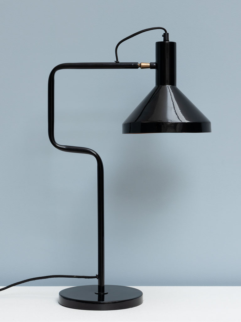 Lampe de bureau noire Baltimore - 1