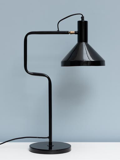 Lampe de bureau noire Baltimore