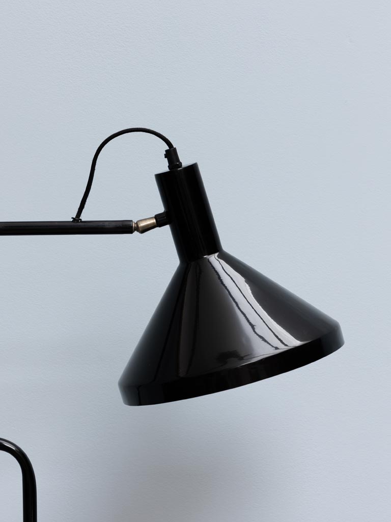 Lampe sur pied noire Baltimore - 2