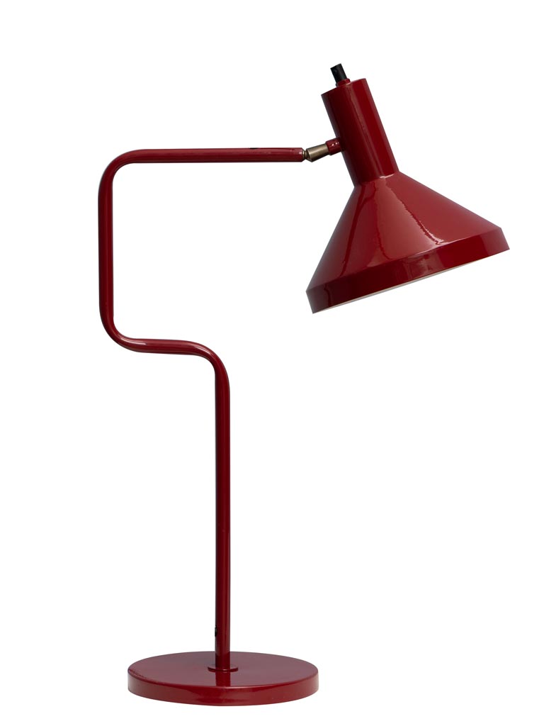 Lampe de bureau rouge Baltimore - 4