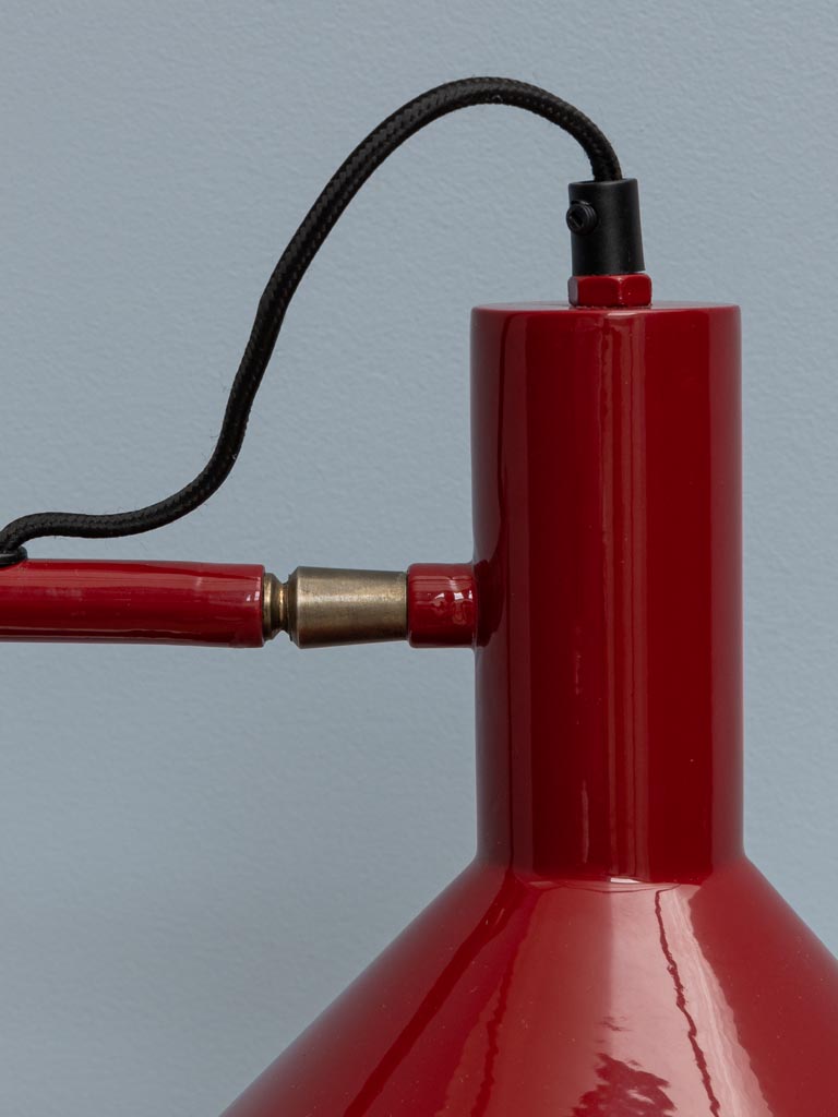 Red desk lamp Baltimore - 2