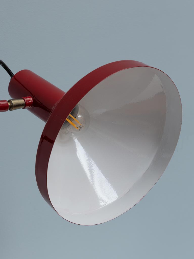 Red desk lamp Baltimore - 3