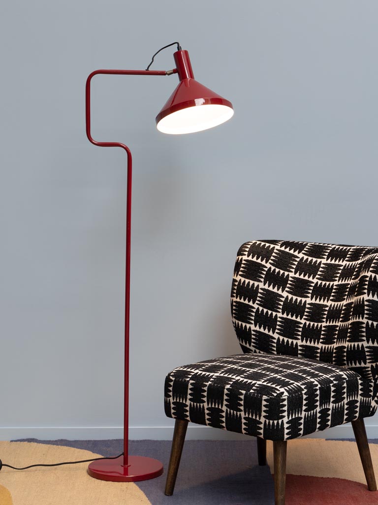 Red floor lamp Baltimore - 5