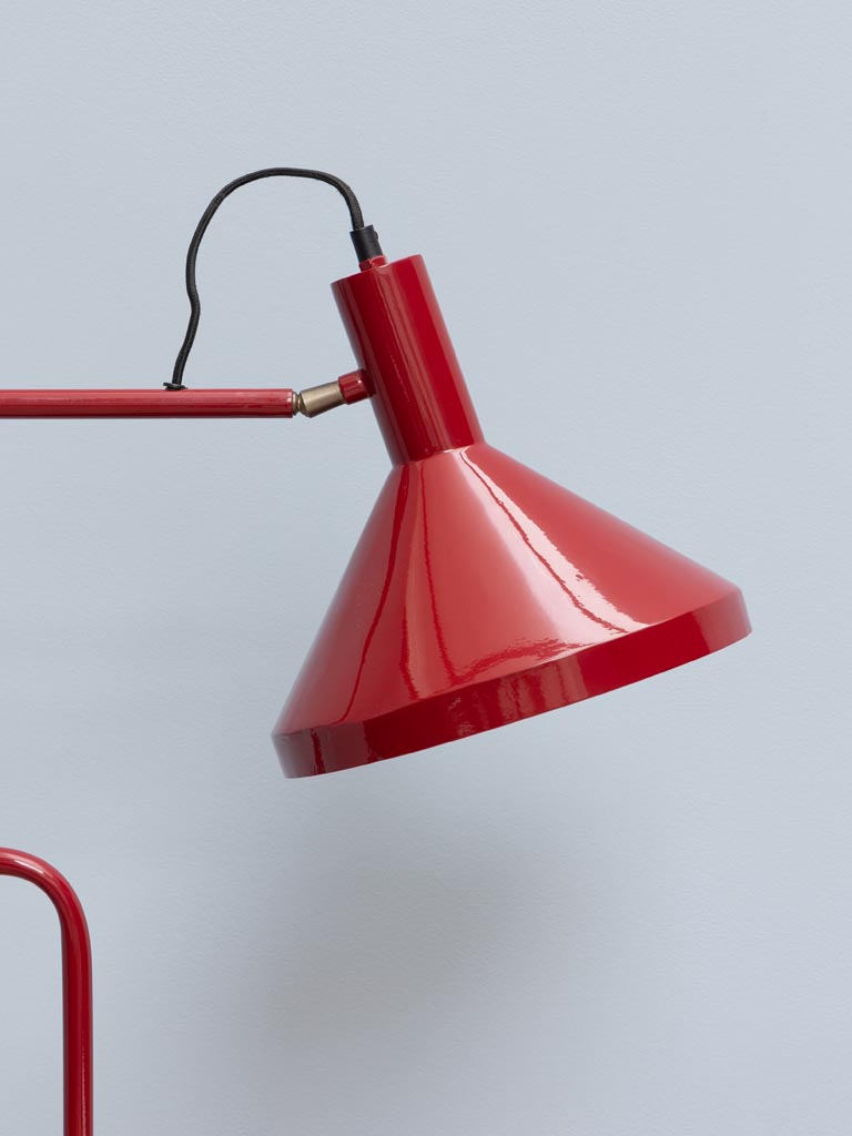 Red floor lamp Baltimore - 3