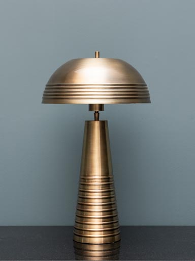 Golden table lamp Mushroom-Z