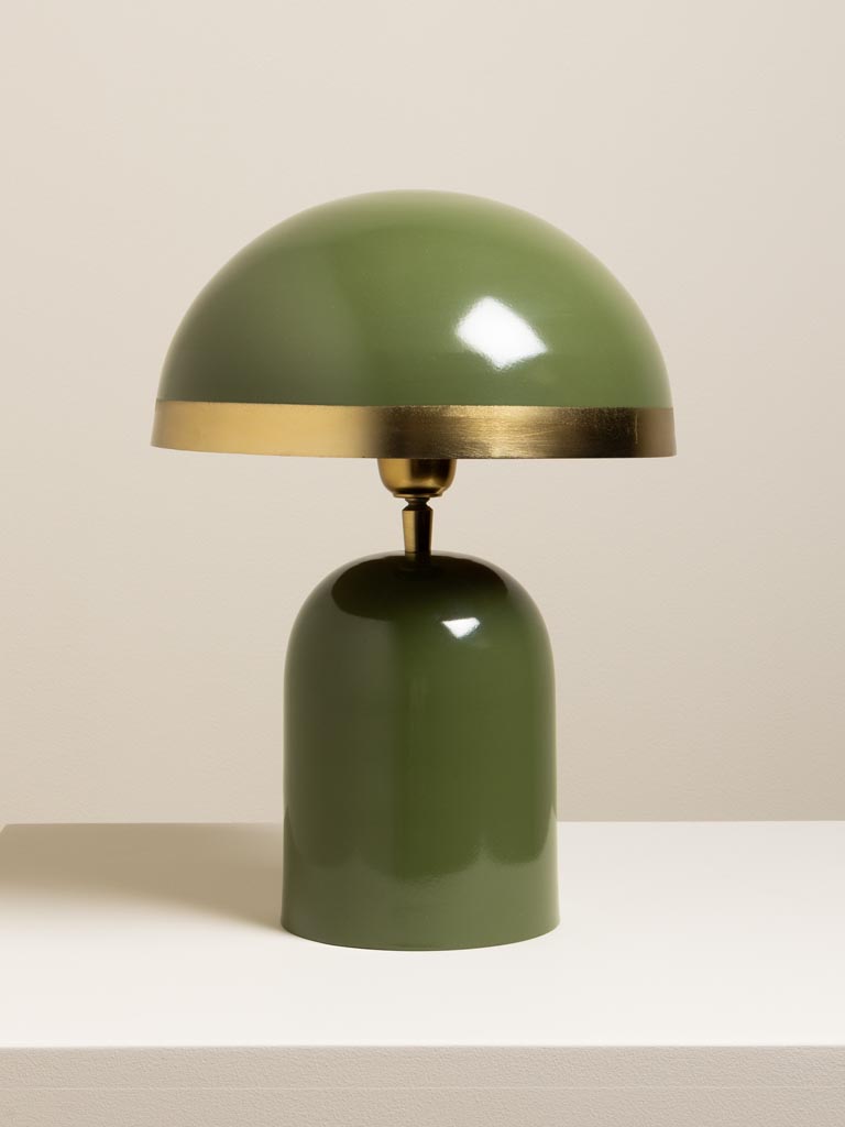 Green table lamp Olivar - 1