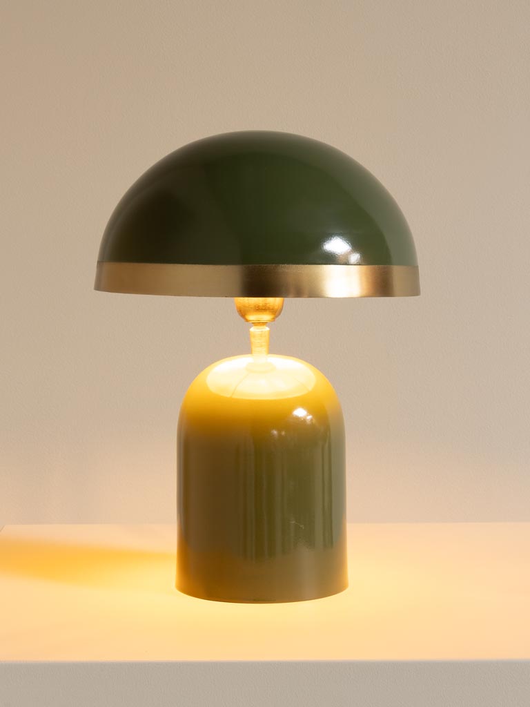 Green table lamp Olivar - 3