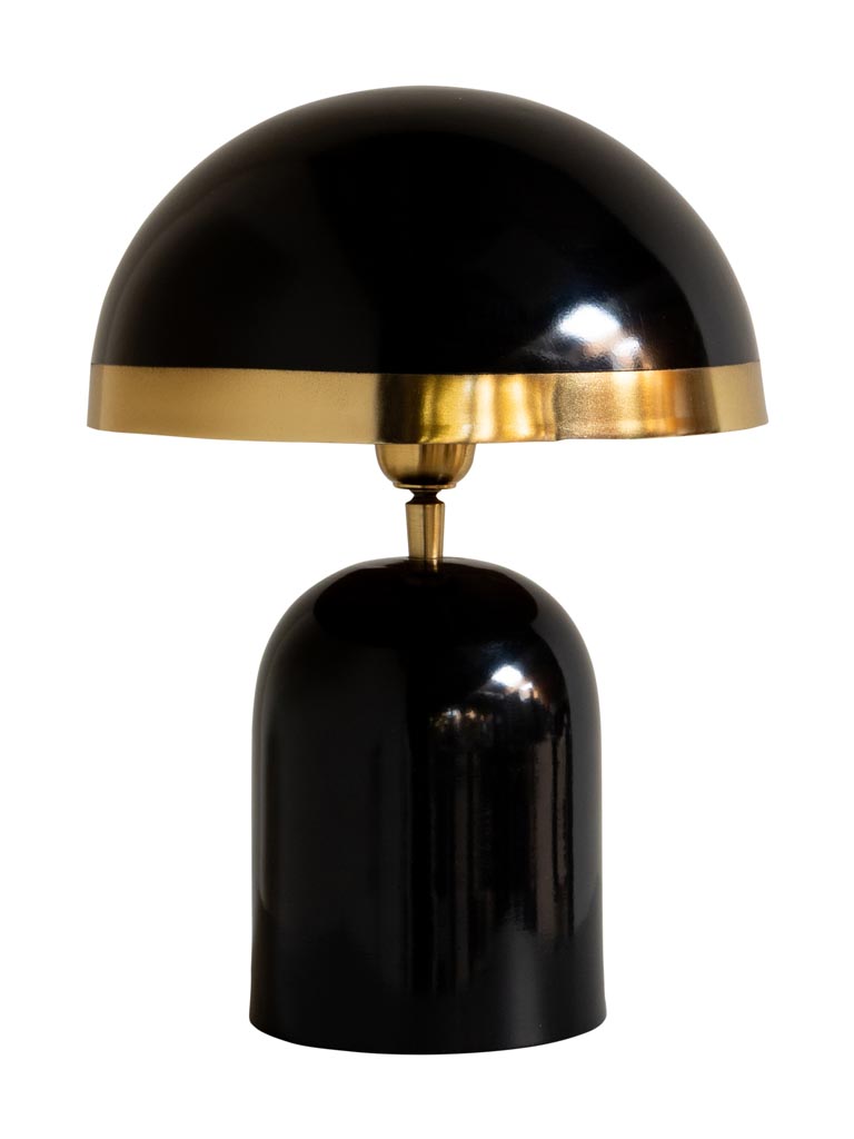 Black table lamp Novar - 2