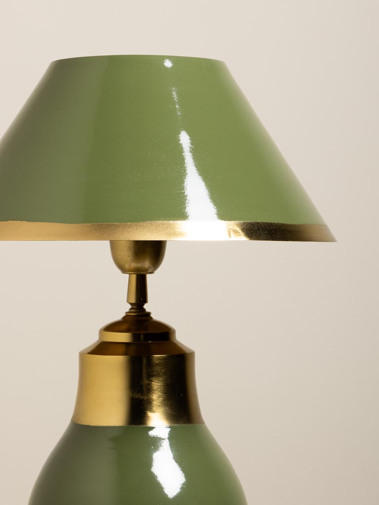Green table lamp Olivera - 3