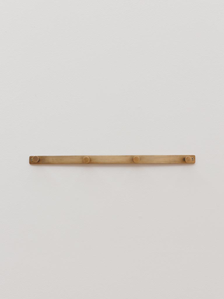 Wall coat rack 4 hooks Moderna - 1