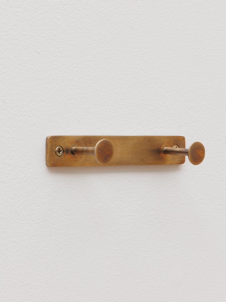 Wall coat rack 2 hooks Moderna - 4