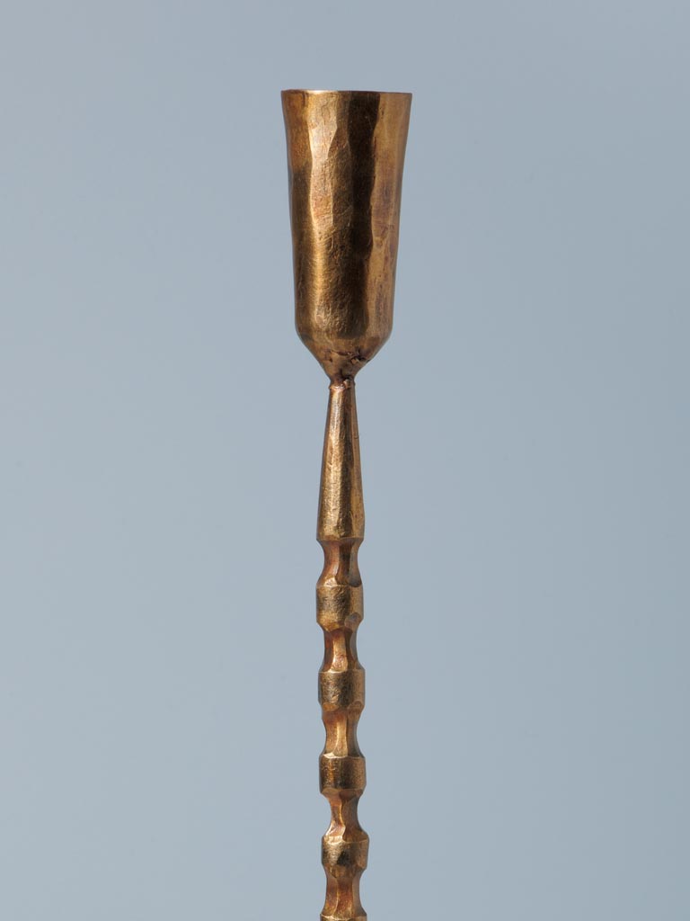 Large hand forged candlestick Cyprus - 4