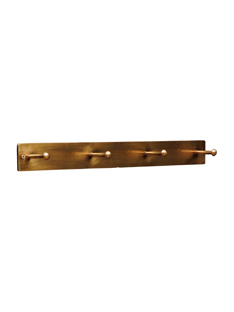 Wall coat rack 4 hooks Easy - 2