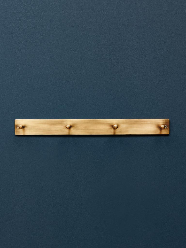 Wall coat rack 4 hooks Easy - 4
