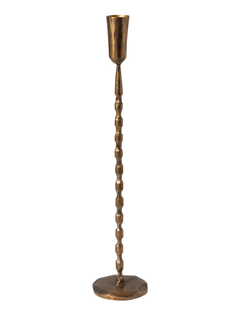 Small hand forged candlestick Cyprus - 2